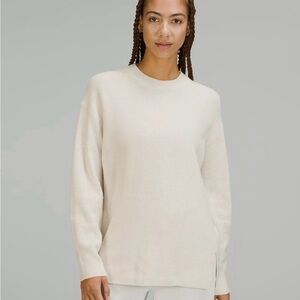 Lululemon Merino Wool-Blend Rib Crewneck Sweater
